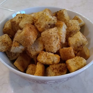 Bowl Of Croutons