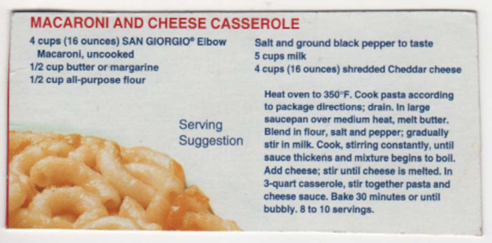 Mac Box Mac N Cheese Recipe