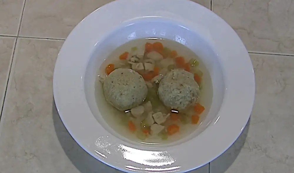 Matzo Ball Soup With A Greek Diner Hack