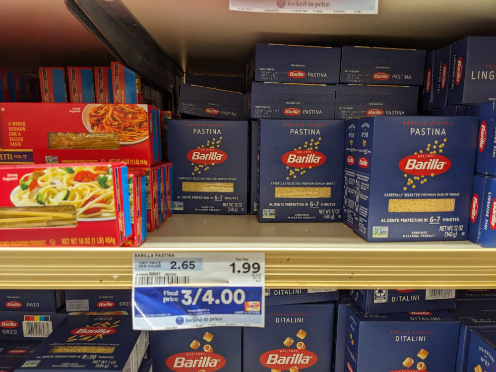 Pastina On Sale 