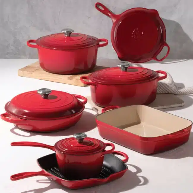 Le Crueset Pot and Pan Set