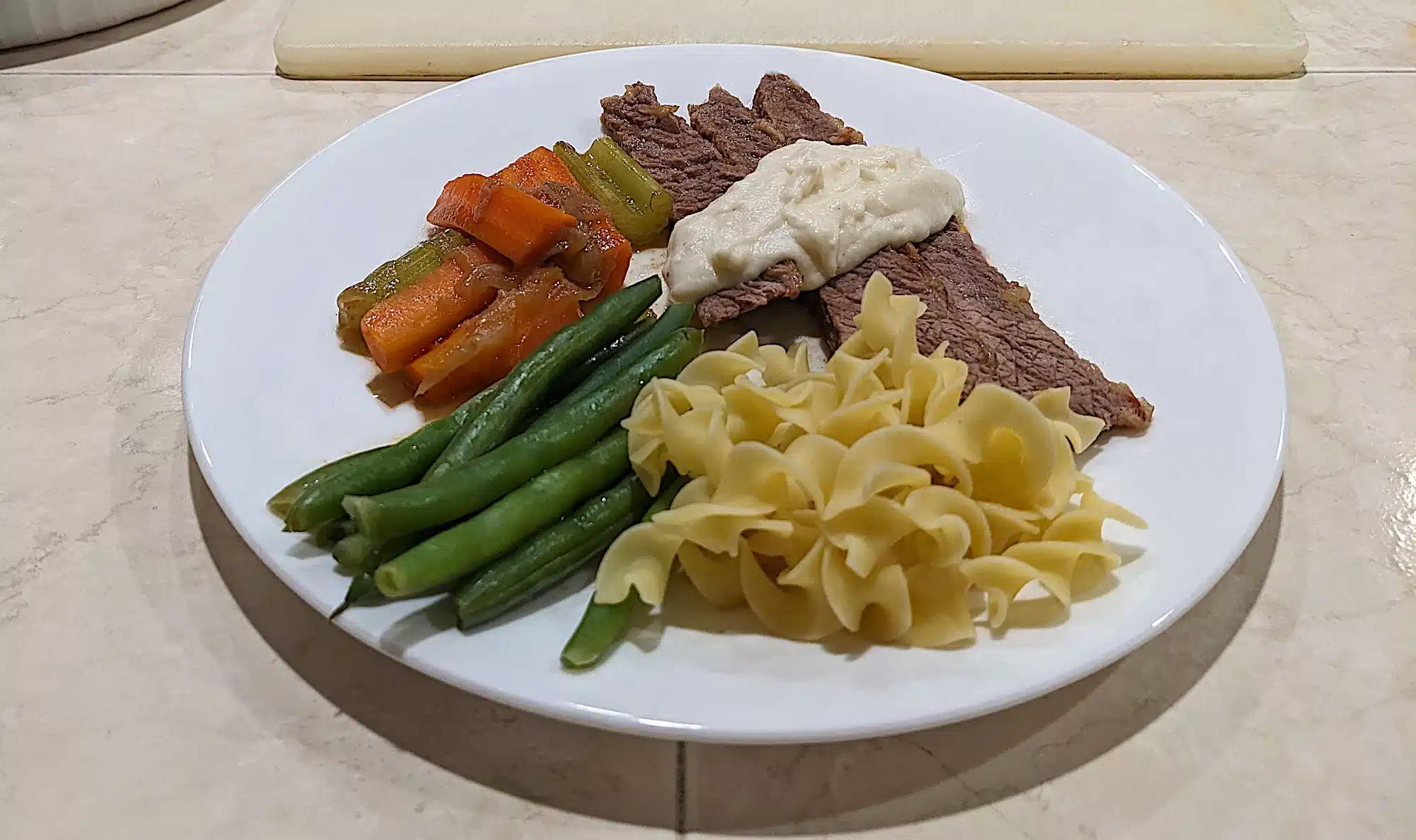 Braised Beef Brisket With Horseradish Sauce