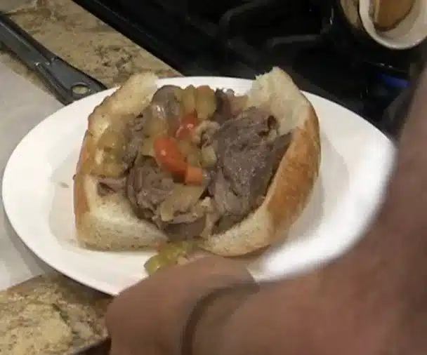 Chicago Italian Beef Sandwich (ala “The Bear”)